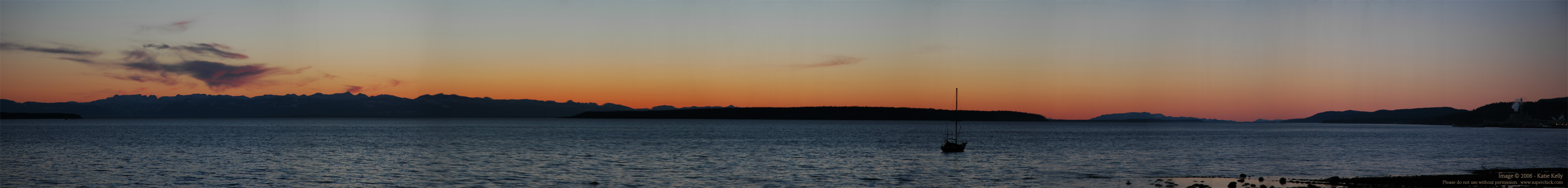 Panarama from Willingdon Beach